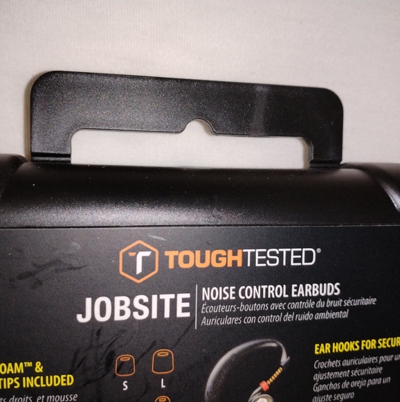 ToughTested TT-HF-JOB Jobsite Noise-Isolating Earbuds Mic + FREE MULTI TOOL - Picture 11 of 12